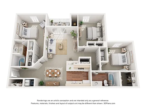 Floor plan 3x2NR