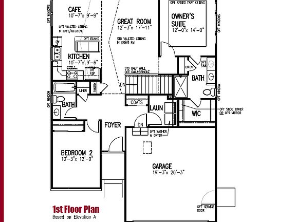 Laurel Floor plan