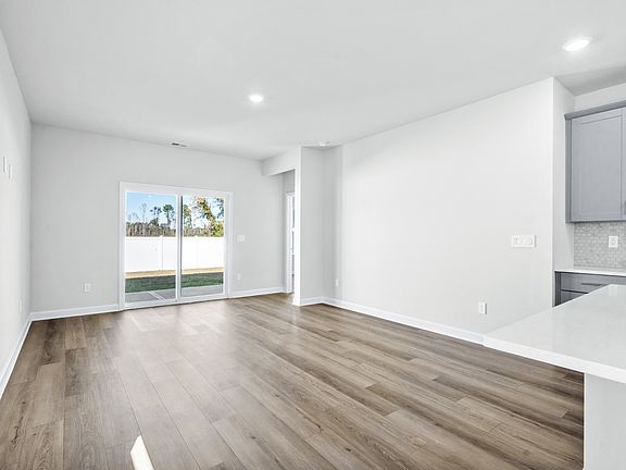 The spacious great room will be great for movie nights.