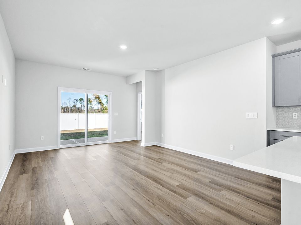 The spacious great room will be great for movie nights.