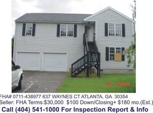 637 Waynes Ct SE, Atlanta, GA 30354