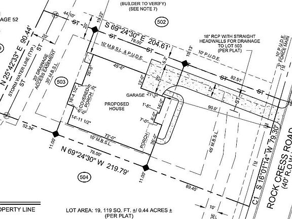 5th image of 221 Rock Cress Rd #503-lot 503