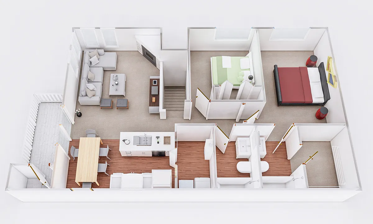 Floor plan Meadows 1