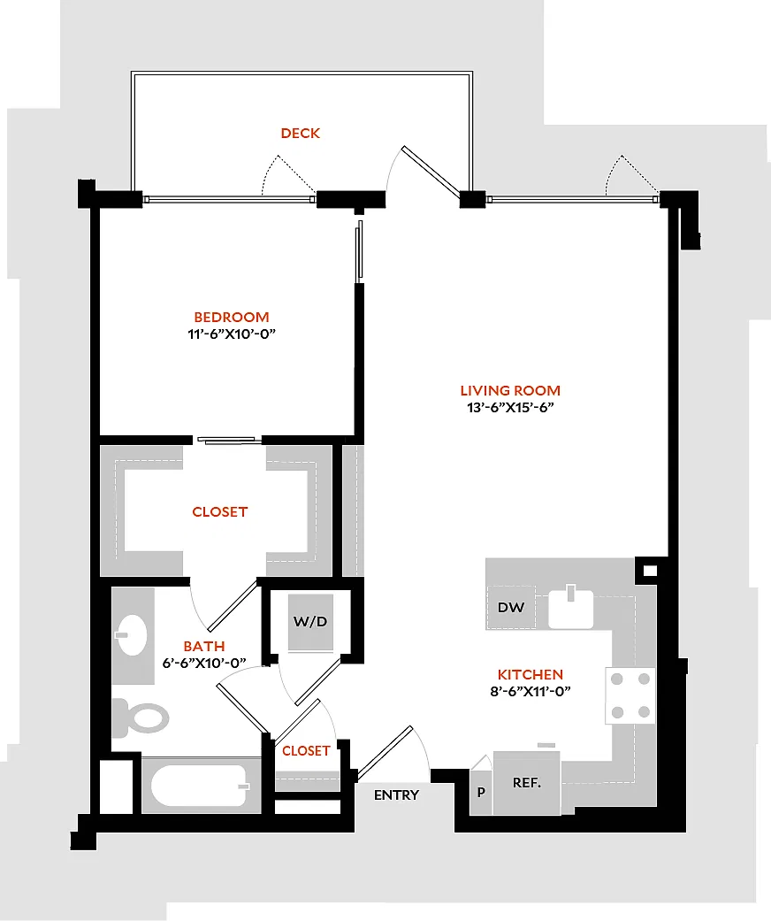 Floor plan 1I