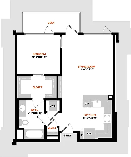 Floor plan 1I