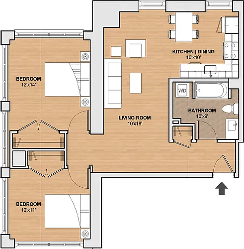 Floor plan 201 40