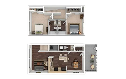 Floor plan Rose - Renovated