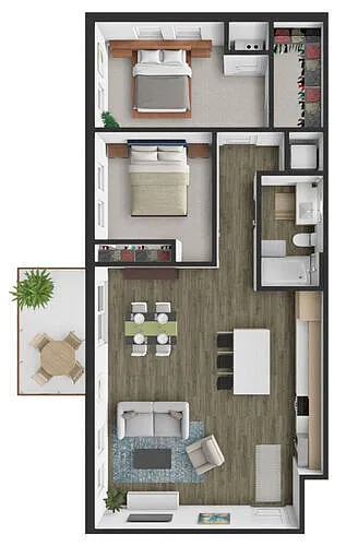 Floor plan The Hinkley