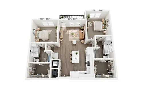 Floor plan B2