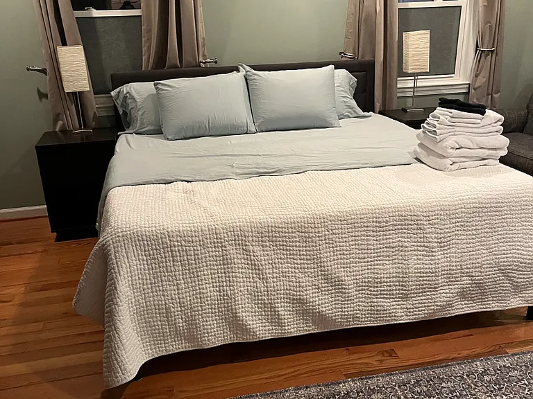 Main Suite with attached bathroom
