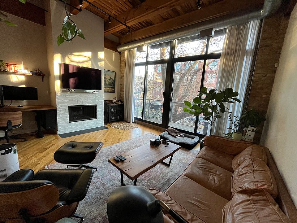 South-facing living room