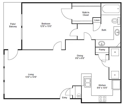 Floor plan A1