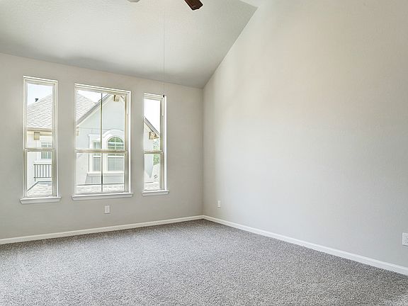 Spacious primary suite