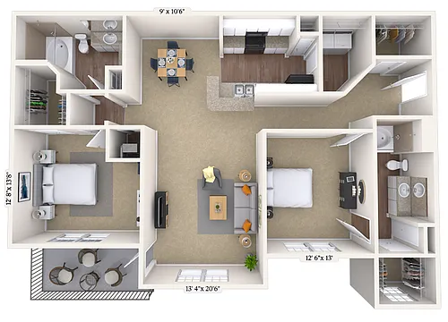 Floor plan 22B