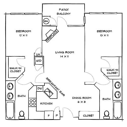 Floor plan Naples Premier