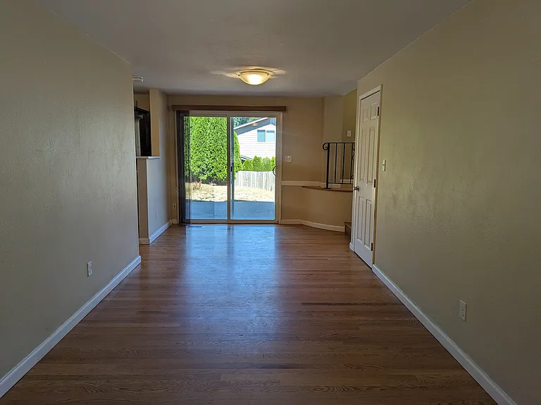 Family room, as seen from the other end near the entry way
