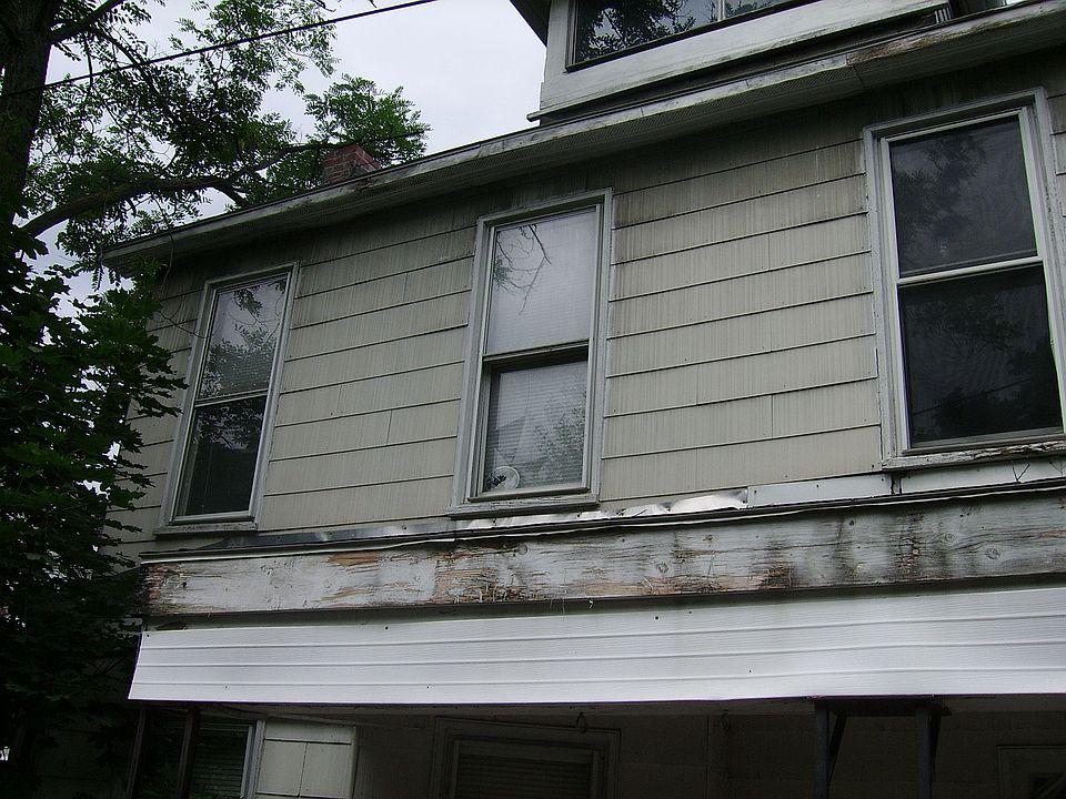 front windows and porch roof