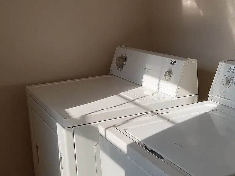 big seperate laundry room