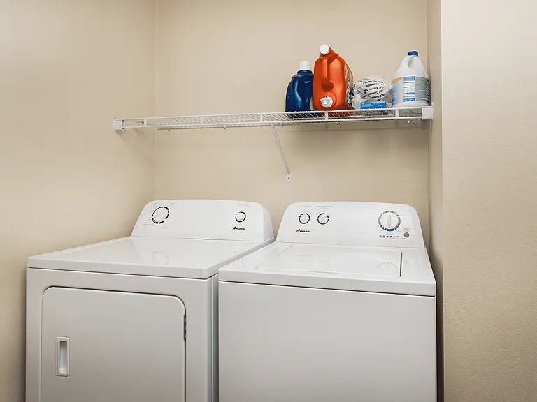 In-Home Washer and Dryer