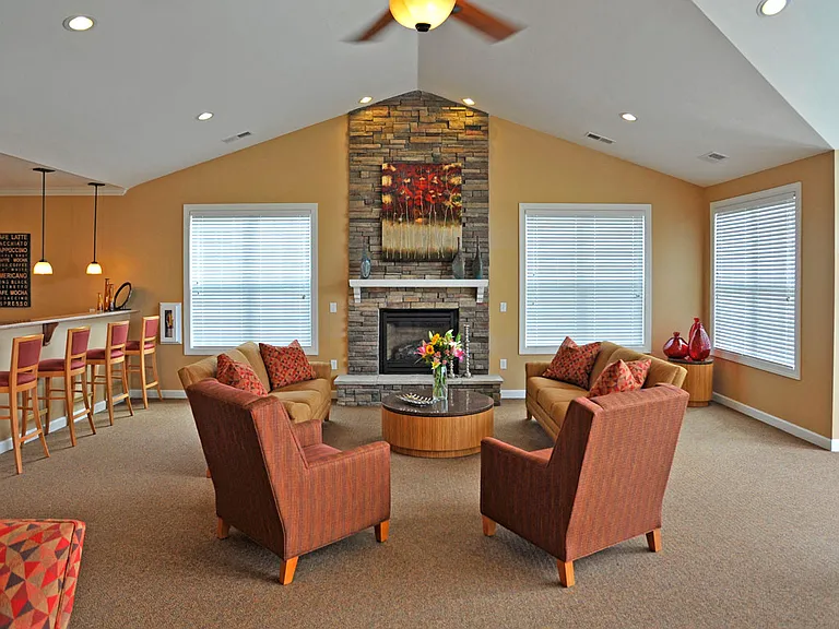Clubhouse Fireplace Lounge