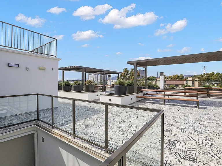 Rooftop Deck with City Views