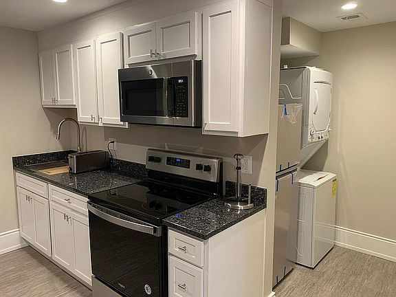 Washer, dryer and kitchen appliances