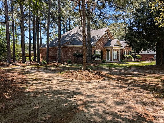 Left side of house