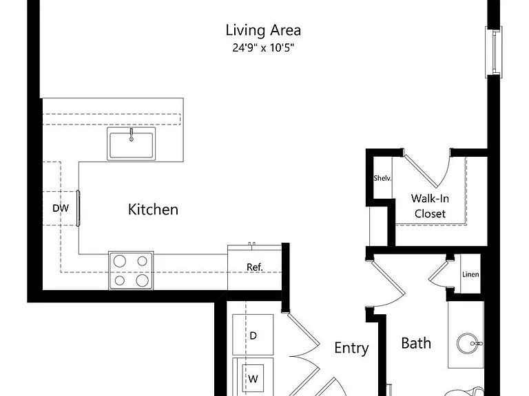 E1 floor plan Alta Rise