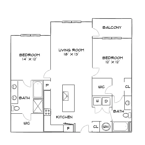 Floor plan Design 2C