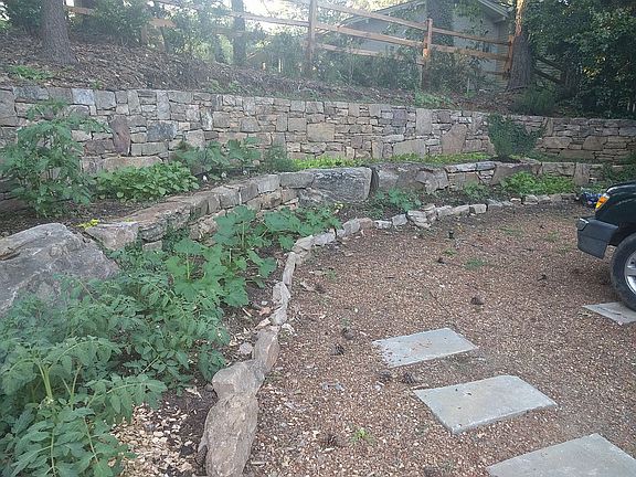 Front Stone Garden Terrace