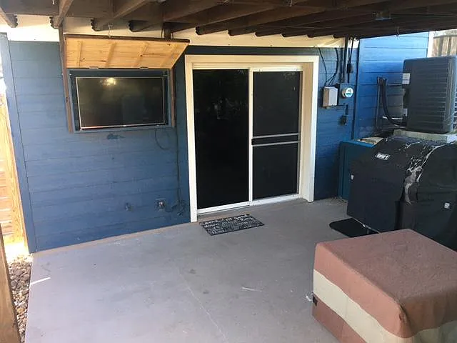 Rear Patio
