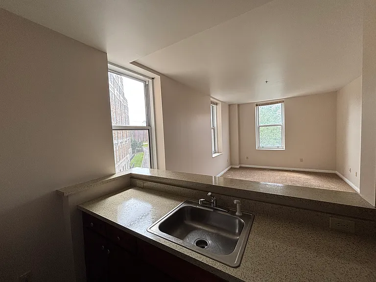 1 BD living room/kitchen