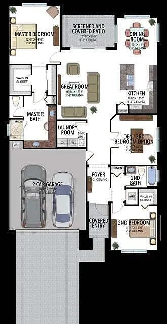2 bed, 2.0 bath, 1599 sqft, $3,000 — Photo 3