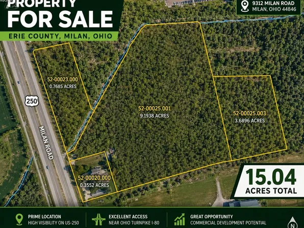 9312 Milan Rd, Milan, OH 44846