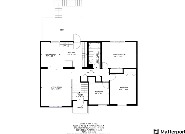 4 bed, 2.0 bath, 1541 sqft, $2,295 — Photo 2