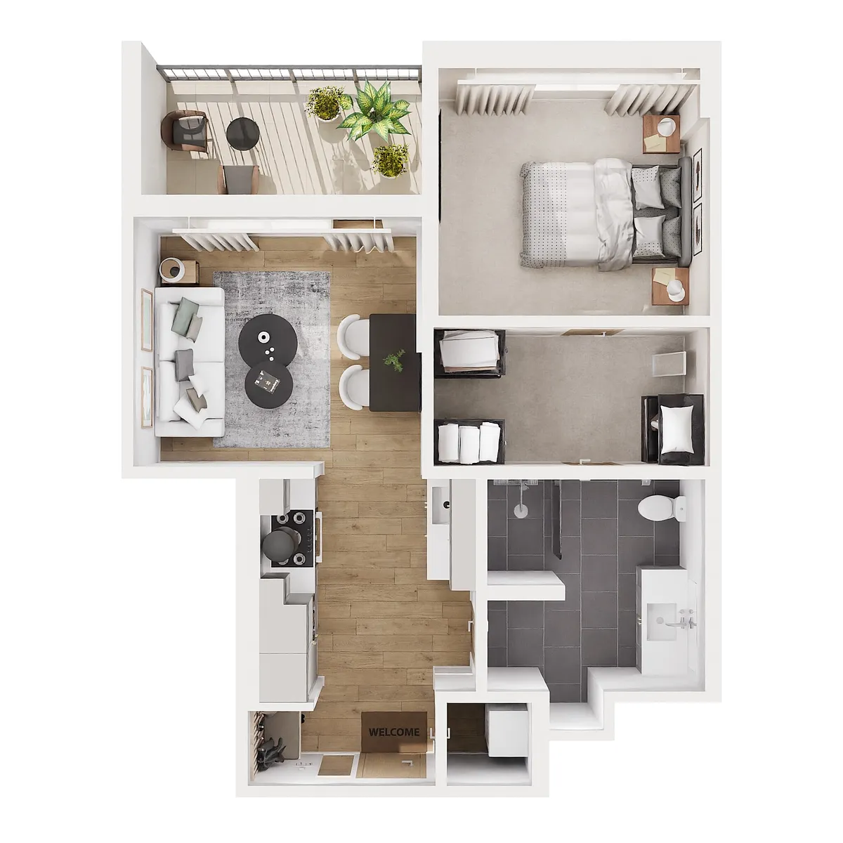 Floor plan B-B52