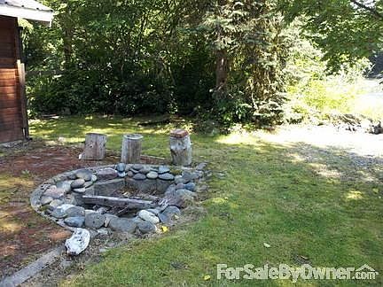 Country home on calming waterfront
						:
						Pan Abode cedar home on the North Fork of the Stillguamish River