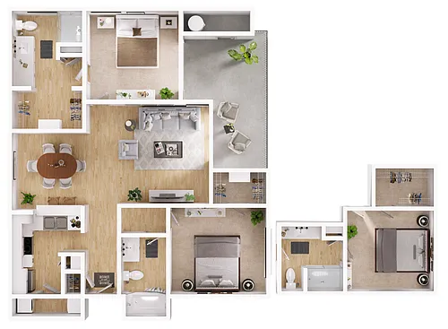 Floor plan Walnut