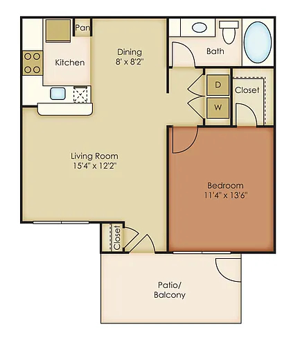 Floor plan A1