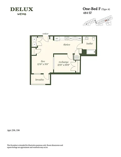 Floor plan A8