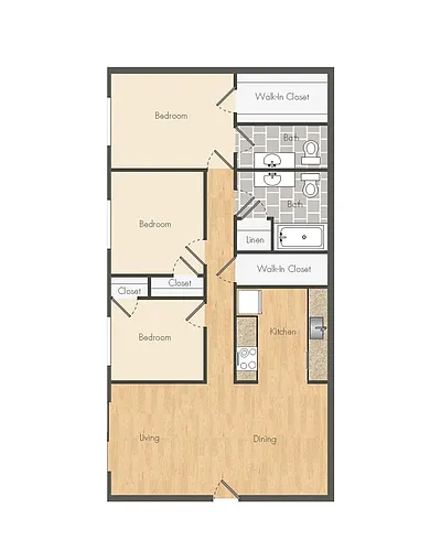 Floor plan 3U