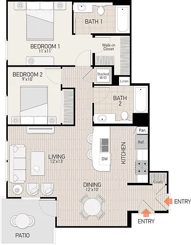 Floor plan Plan 22