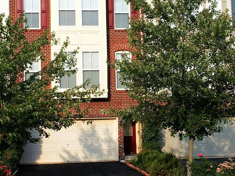 Front of the townhome