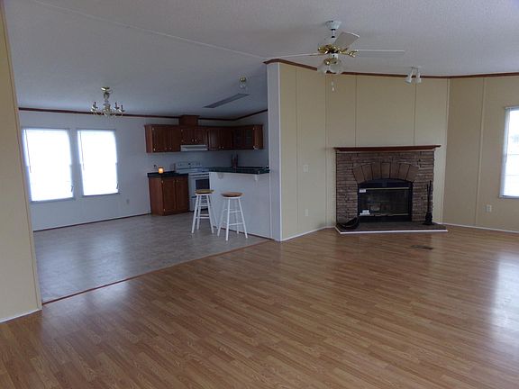 living room and kitchen