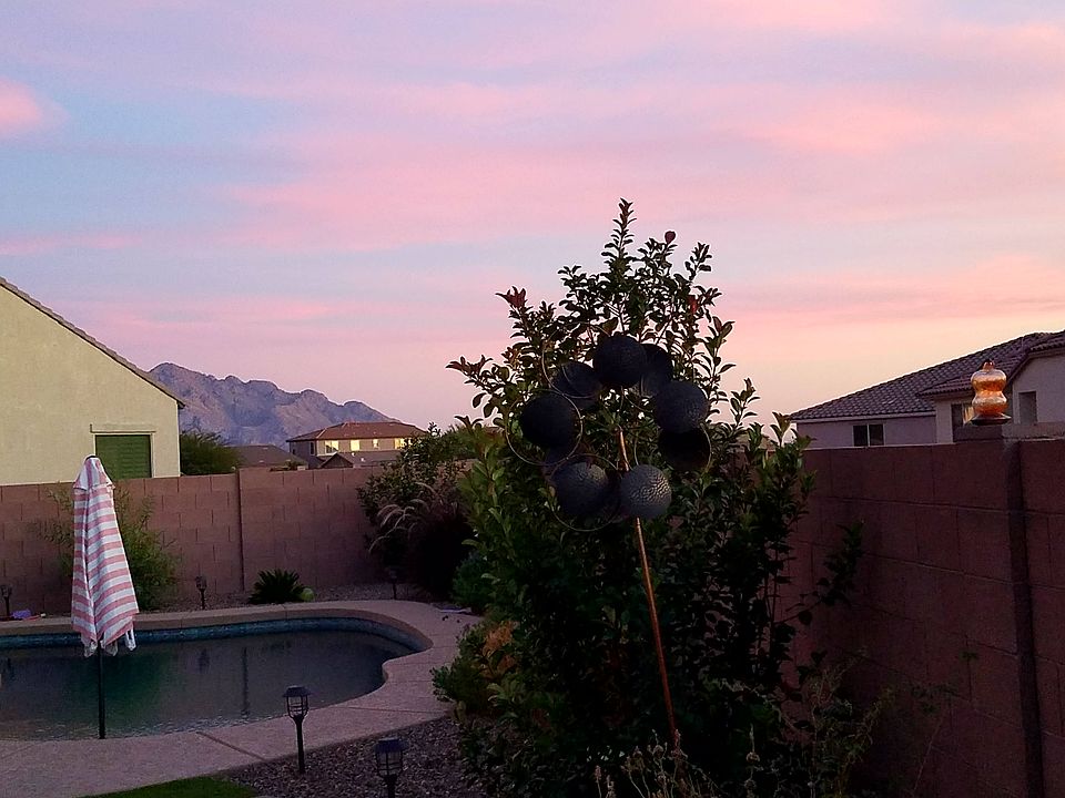 mountain view from yard