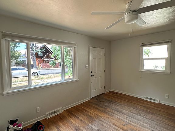 LIving room with hardwood floor