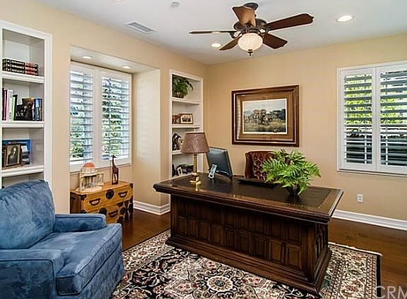 5th bedroom currently being used as an office...