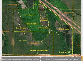 V/l 232ac Hebron Town Hall Rd, Cheboygan, MI 49721