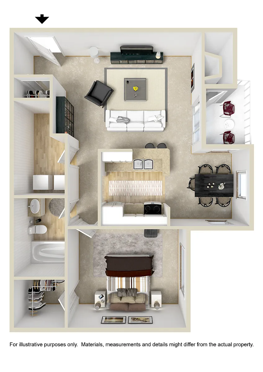 Floor plan Chesapeake Bay Sapphire