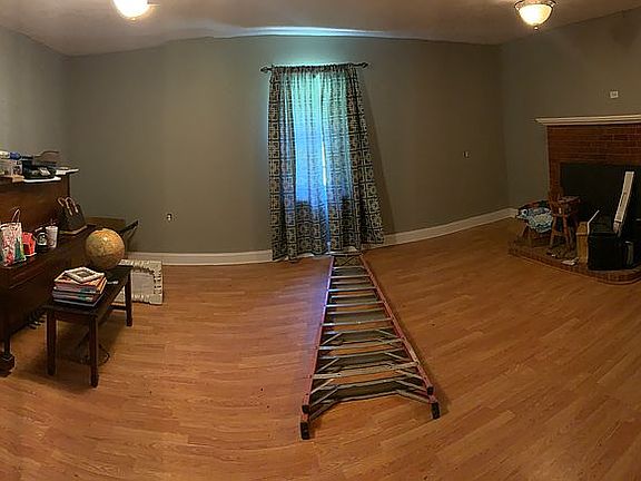 Dining Room with fireplace 